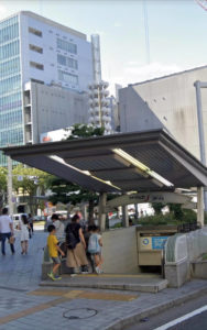 栄駅からホワイトニングバー名古屋栄店までの案内1