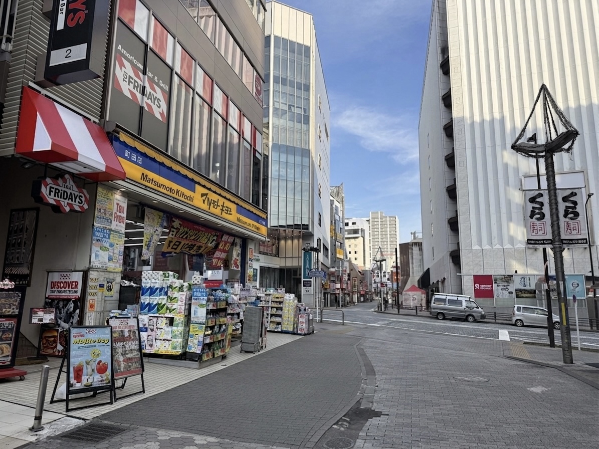 マツモトキヨシ前の信号